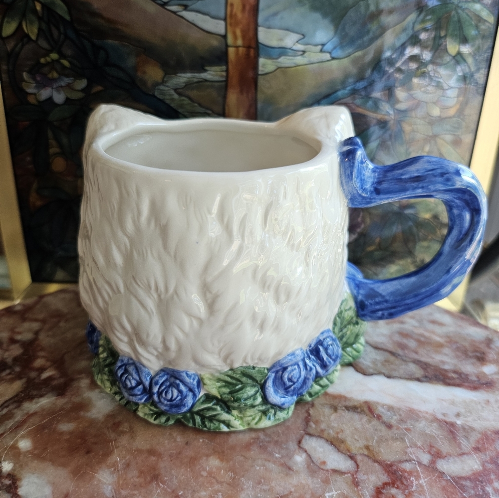 Vintage Avon Ceramic Blue Rose Collection - Picture 3 of 6